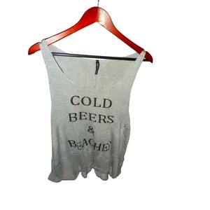 Triumph Gray Size Medium Tank Top